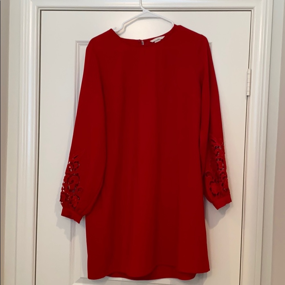 Red dress worn once